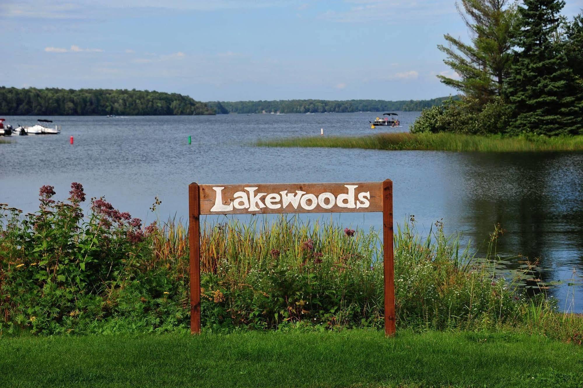 Lakewoods Resort & Golf Namekagon المظهر الخارجي الصورة